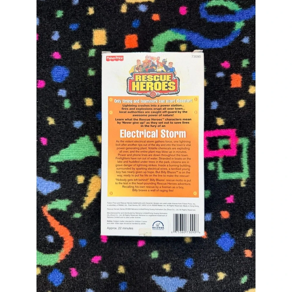 Rescue Heroes: Electrical Storm vhs‎